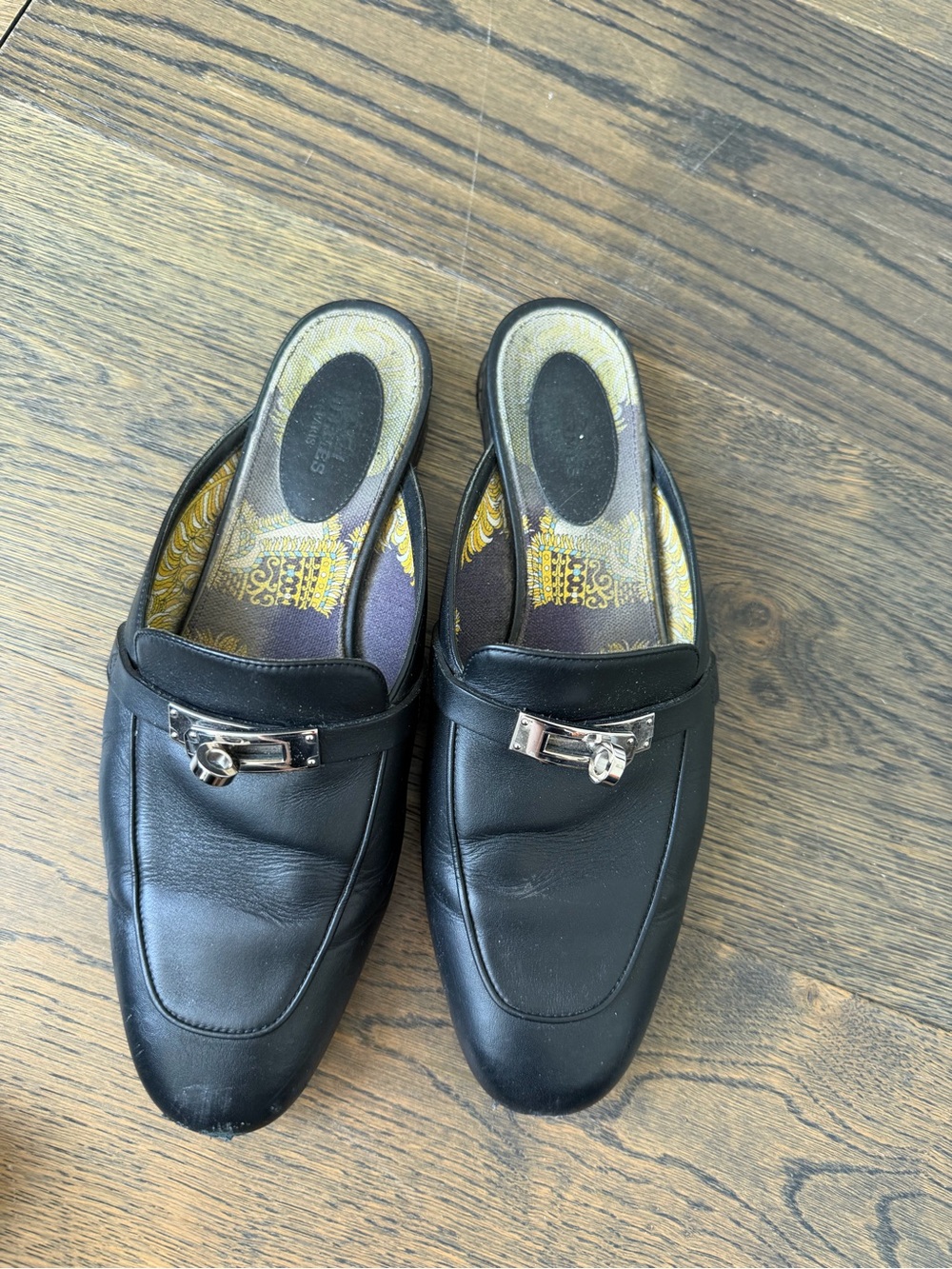 Hermes oz mules 39.5